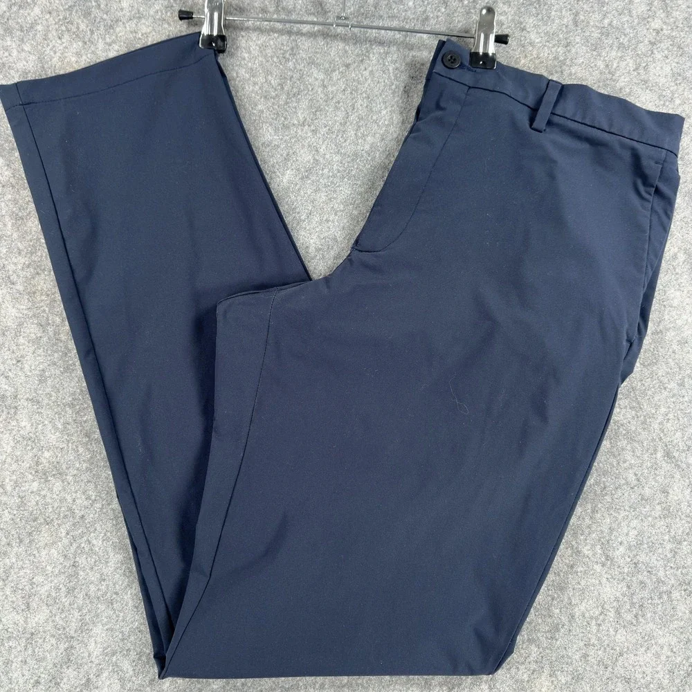 Polo Ralph Lauren Perfromance Pants Mens 34x32 (Tag 36x34) Blue Straight Golf